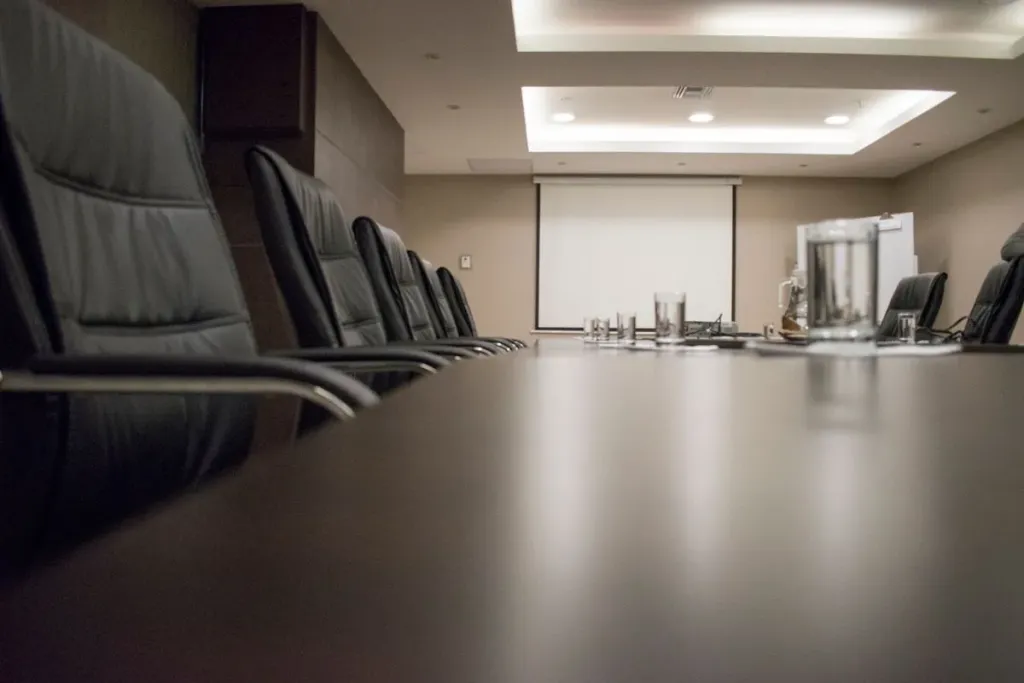 A meeting room
